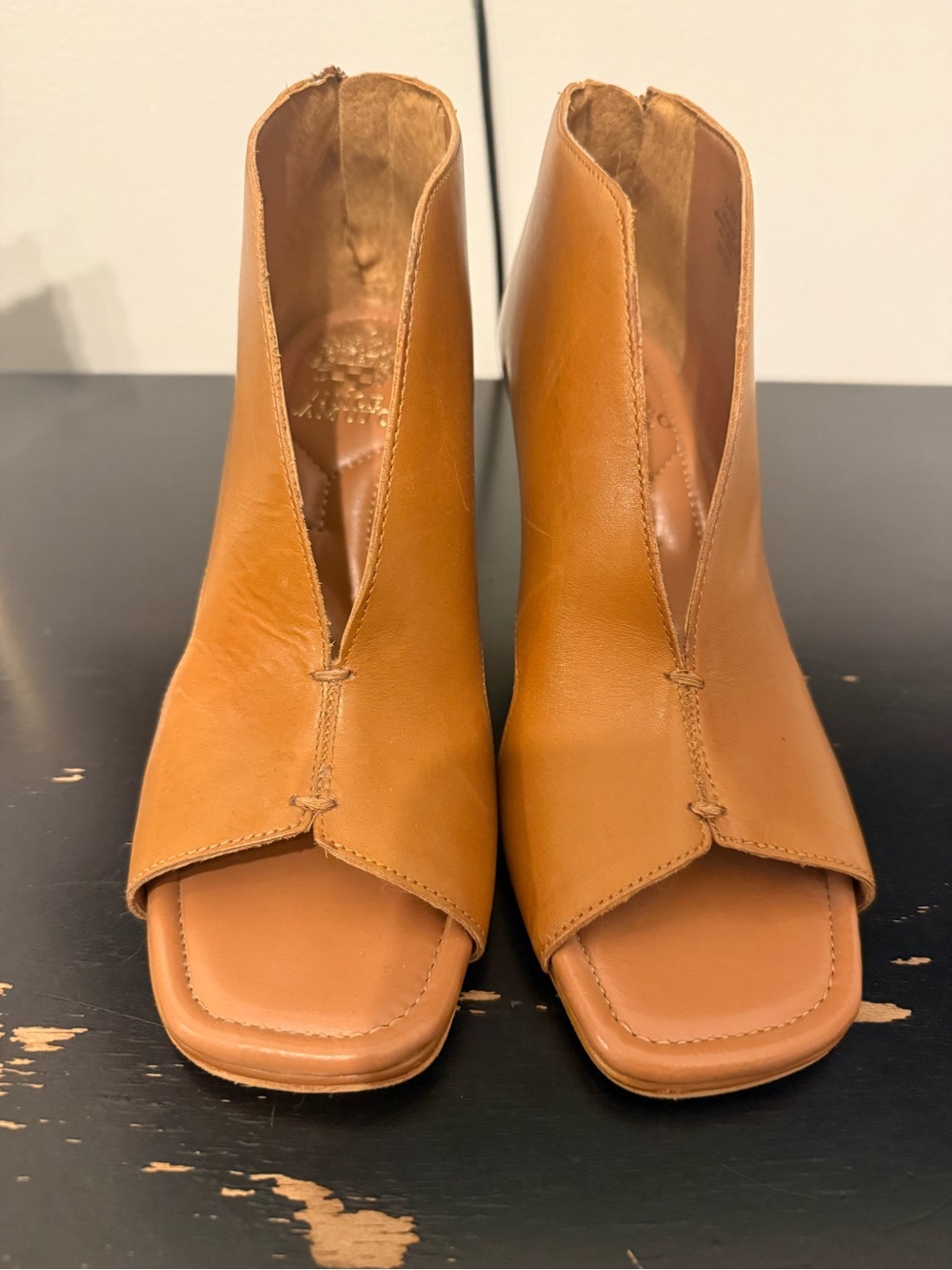 Vince Camuto Jesilia Open Toe
Bootie (Women) Size 8M LIGHT COGNAC